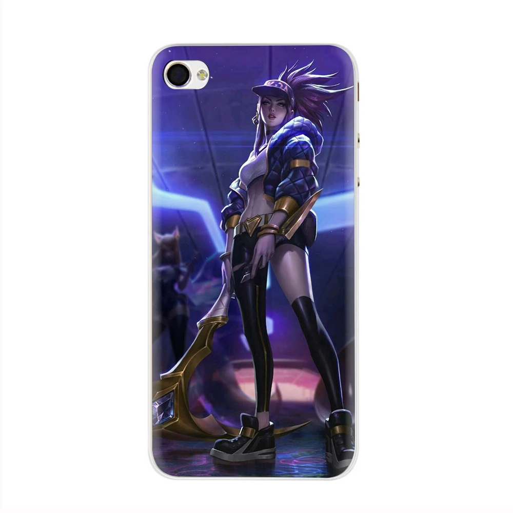 H8 Лига Легенд kda kaisa жесткий чехол для телефона для iPhone 5 5S 6 6s 7 8 plus X XR XS 11 Pro Max - Цвет: H8