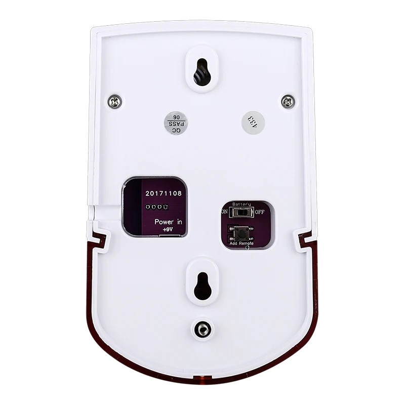 Techage беспроводной Крытый открытый мигающий сигнал сирена с стробоскопом