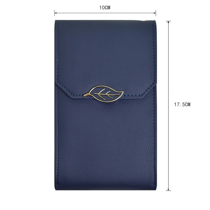 XKB-L007 Dark blue TOKOHANSUN женская сумка для samsung Galaxy S9 Роскошный чехол-накладка для samsung S10 S8 из искусственной кожи кошелек сумка Универсальный чехол для телефона - Цвет: XKB-L007 Dark blue
