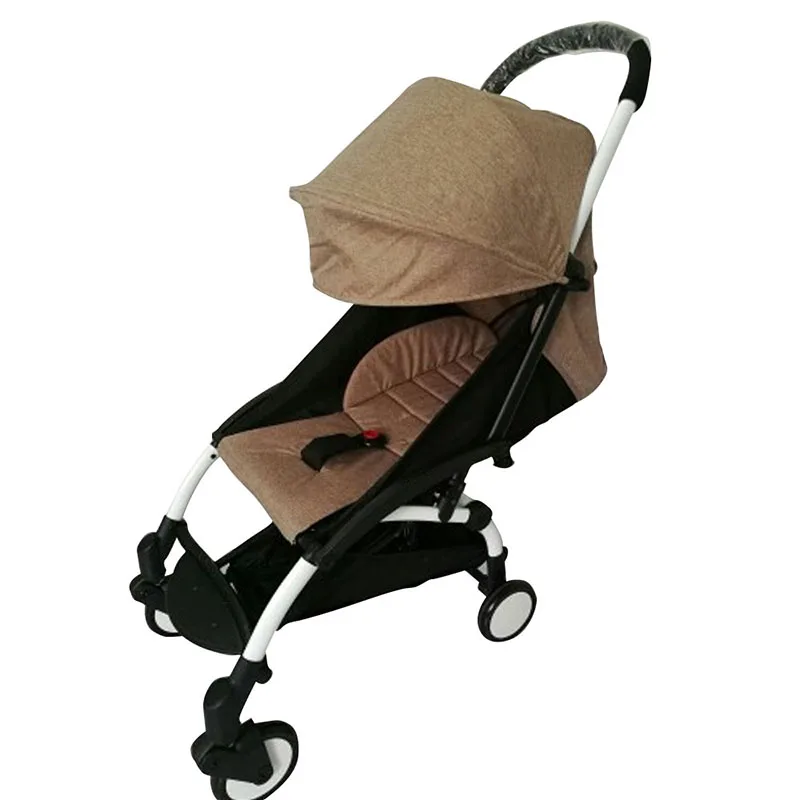 Baby Stroller Sun Shade Awning Anti UV Strollers Canopy Cover Car Sunshade Linen Hood Seat Pad Accessories|stroller accessories|stroller sun