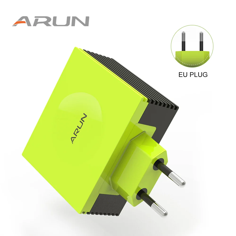 Арун Quick Charge зарядное устройство несколько красочных 4 Порты USB Зарядное адаптер