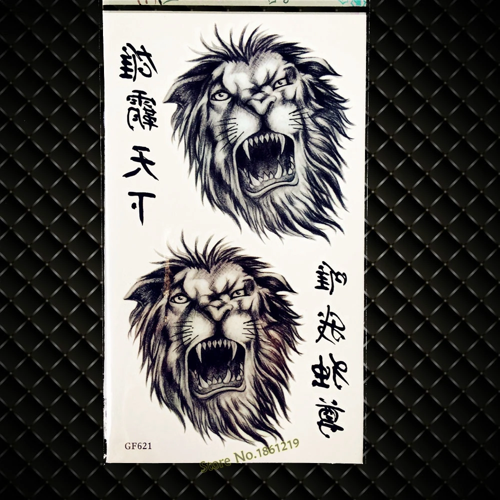 Милая Черная любовь Бог Купидон временная татуировка цветок луна фея