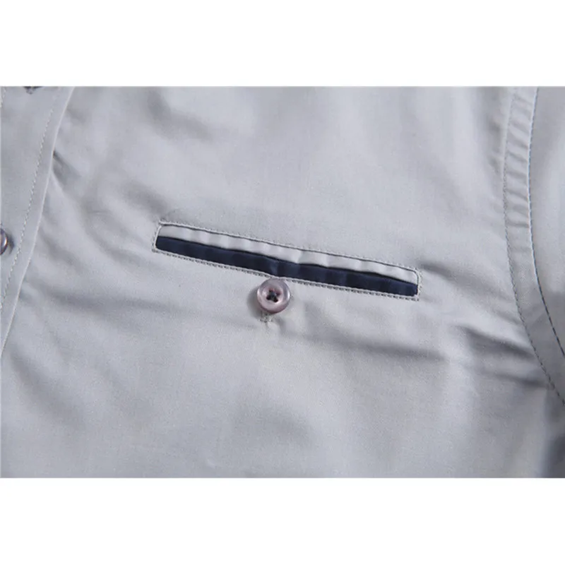 Новинка 2019 модные мужские рубашки с длинным рукавом хлопок повседневная одежда