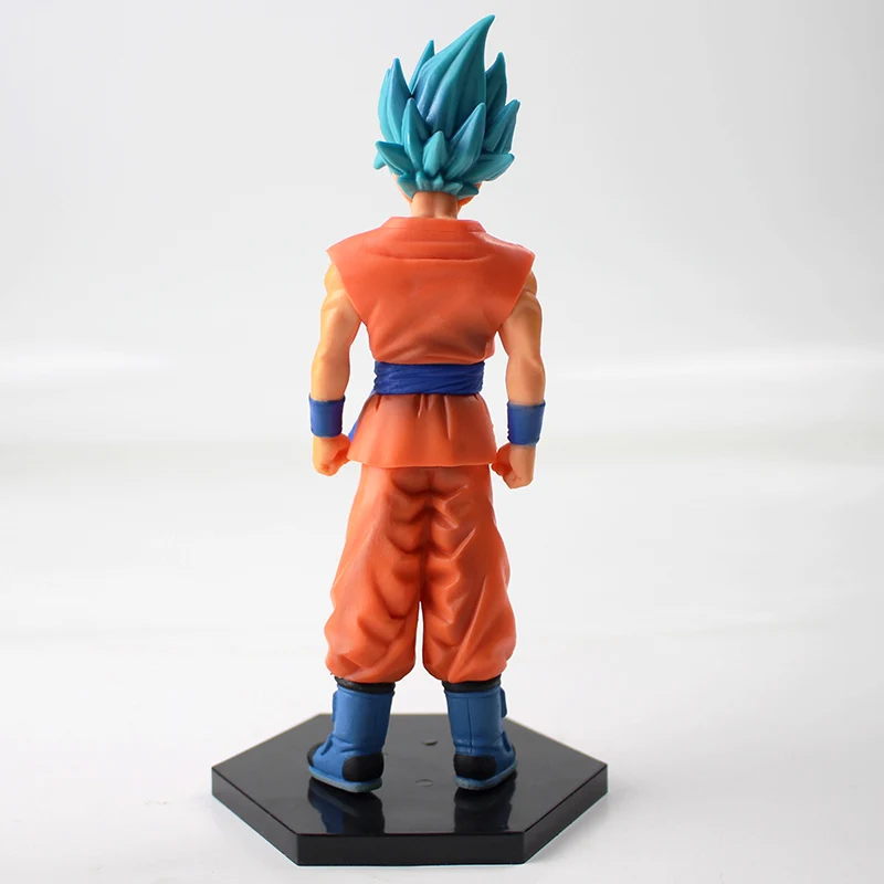 6 шт./лот Dragon Ball Z цифры Сон Гоку Вегета крилин куририн Golden Frieza tien shinhan Супер Saiyan бог модели игрушки