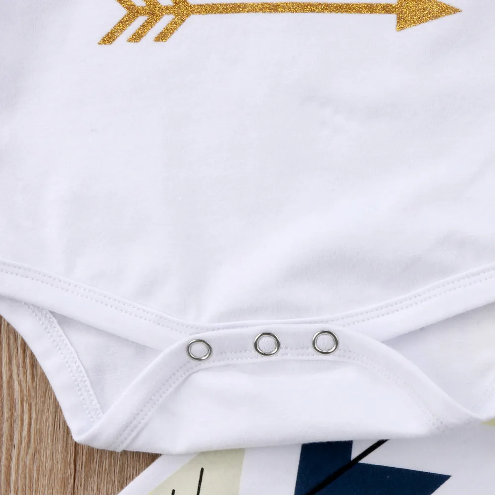 Комплект из 3 предметов для новорожденных мальчиков хлопковый боди с длинными