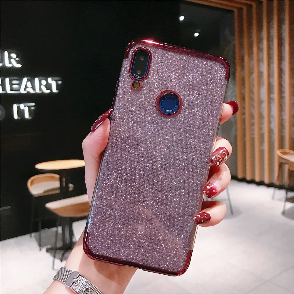 Роскошные блестящие чехлы для Xiaomi Redmi Note 4 4X 5A 6 Pro 5 Plus S2 6A K20 силиконовый чехол Xiomi 7