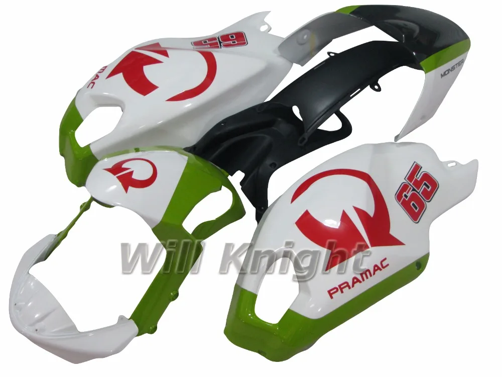 For Ducati 696 796 795 M1000 M1100 Monster 2009 2010 2011 Injection Mold Body Kit PRAMC 65 Edition | Автомобили и мотоциклы