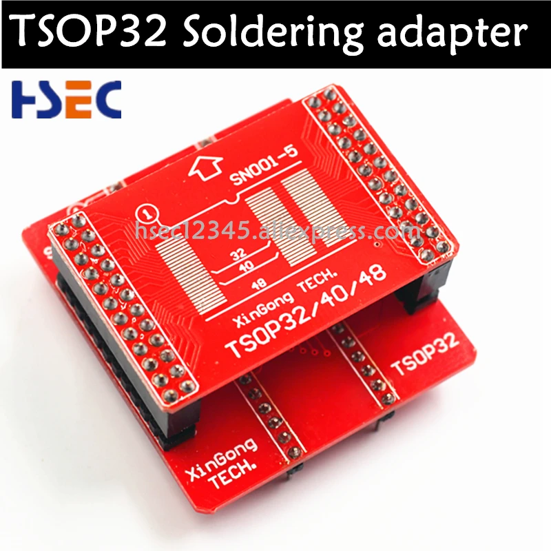 TSOP32 паяльный адаптер + TSOP40 TSOP48 для minipro TL866CS /A Xgecu TL866ii plus tl866 USB Универсальный