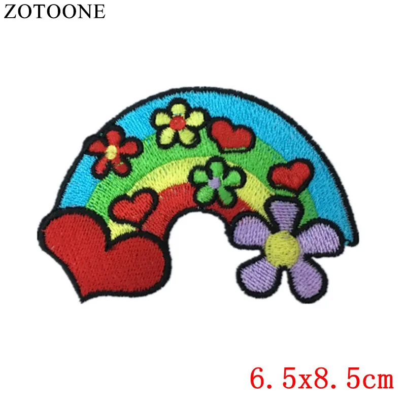 Патчи для одежды ZOTOONE с логотипом Железный на буквах блестками фетровая