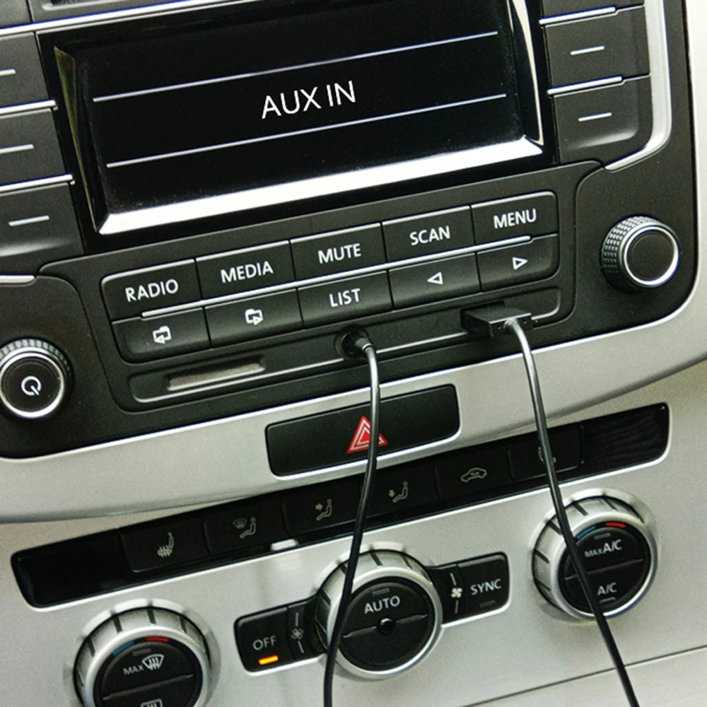 JINSERTA автомобильный bluetooth адаптер приемник Беспроводная Музыка 3 5 мм AUX Jack аудио
