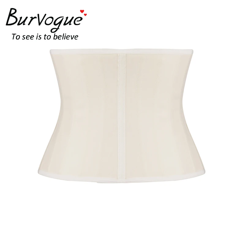 Женские корсеты Burvogue короткий торс из 25 стальных костей латексные для талии