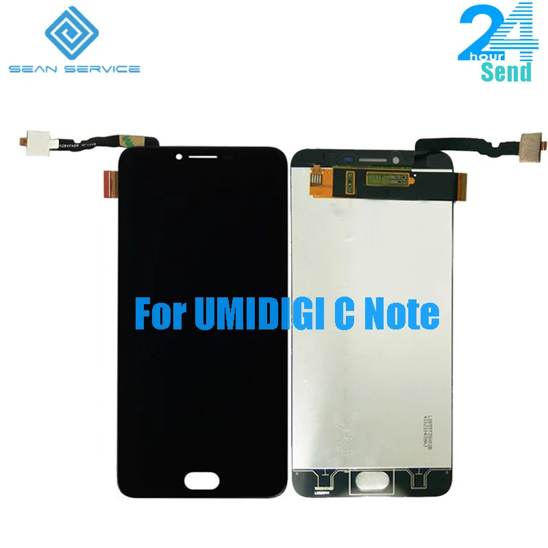 Для оригинального UMIDIGI C Note ЖК экран + Сенсорное стекло дигитайзер в сборе замена 5