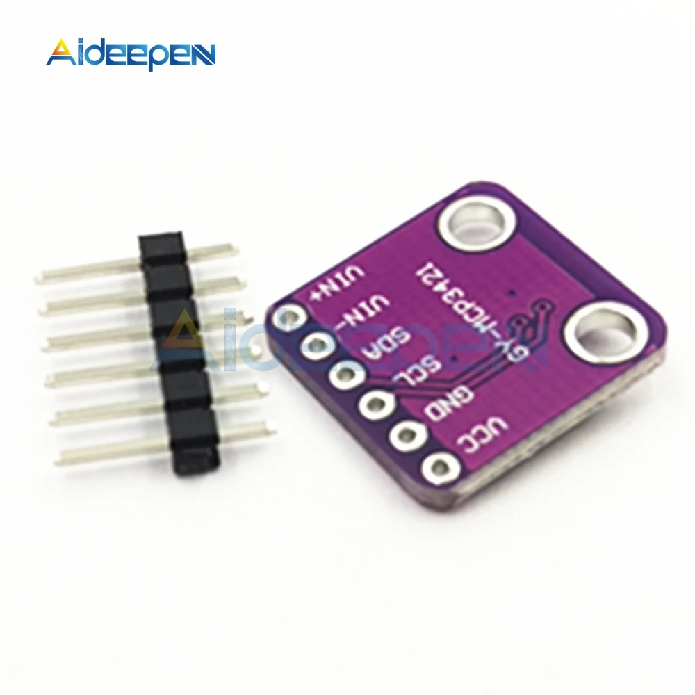 MCP3421 I2C SOT23-6 Дельта-Сигма АЦП оценки зарядная Модульная плата для PICkit серийный модуль анализатора