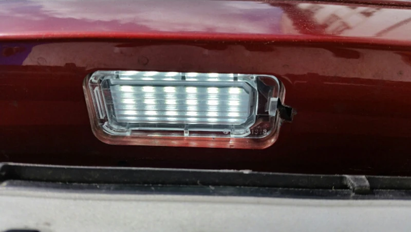 2 шт. яркий 18SMD светодиодный номерной знак для Ford Mondeo Mk4 Mk5 2007