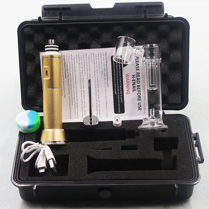 Высокое качество воск пара Портативный буровой вышки Dab Vapor H enail g9 Температура