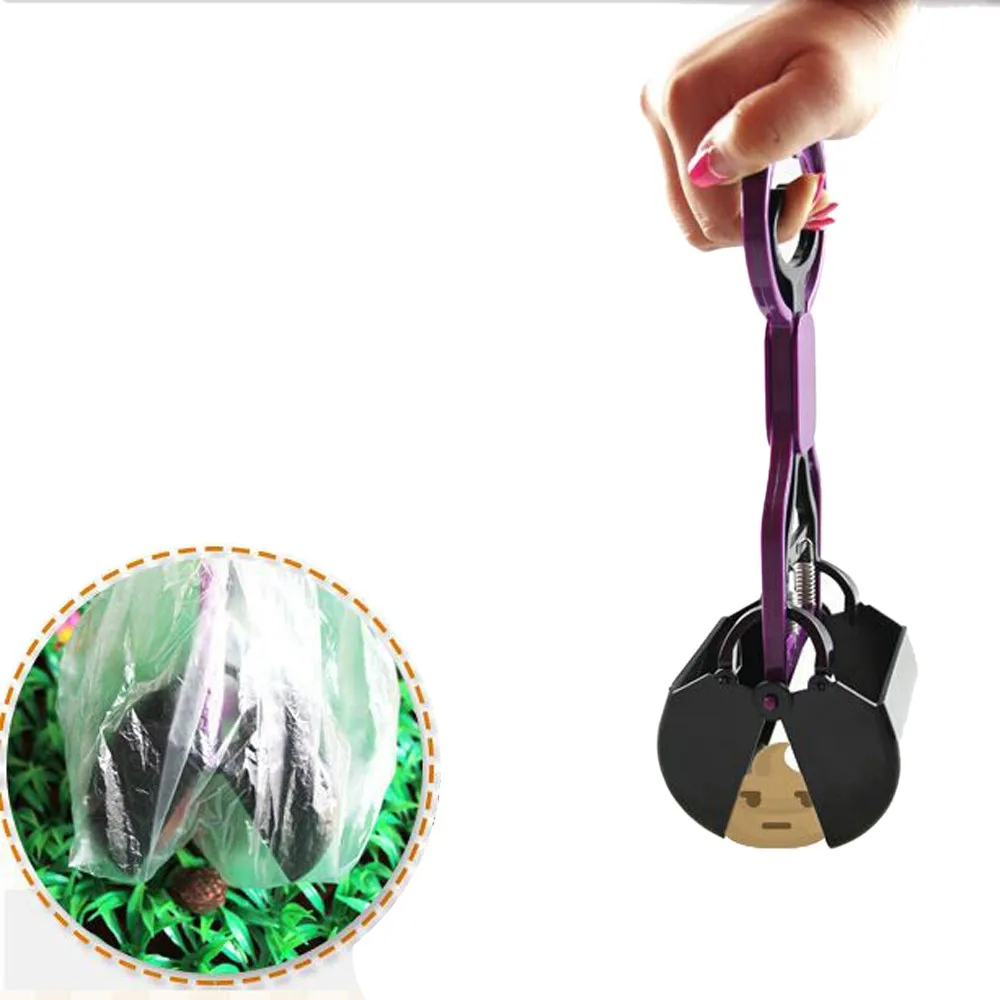 Отходы pick up собака Pooper Scooper Poop Scoop Clean pick Up средство удаления экскрементов фиолетовый#01