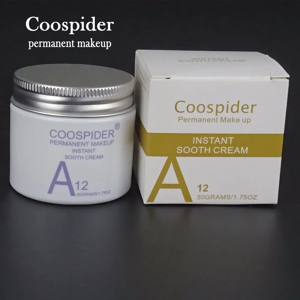 COOSPIDER микроблейдинг Перманентный макияж для бровей A12 мгновенный гель смягчающий