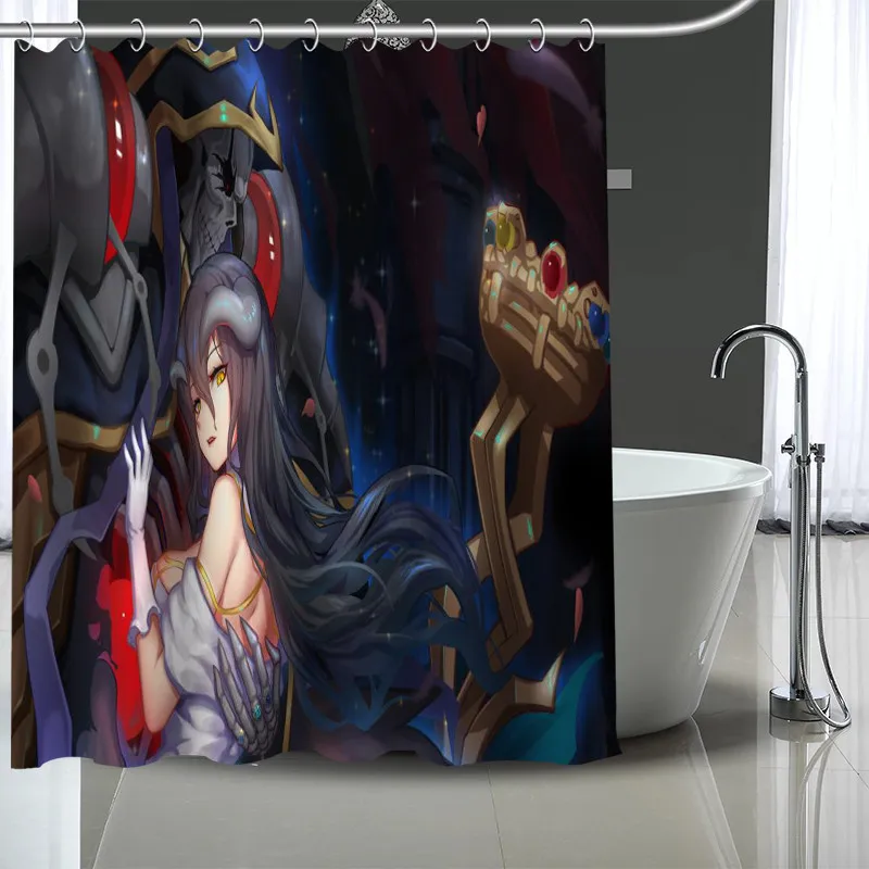 Custom Overlord Shower Curtain Modern Fabric Bath Curtains Home Decor More Size Your image | Дом и сад