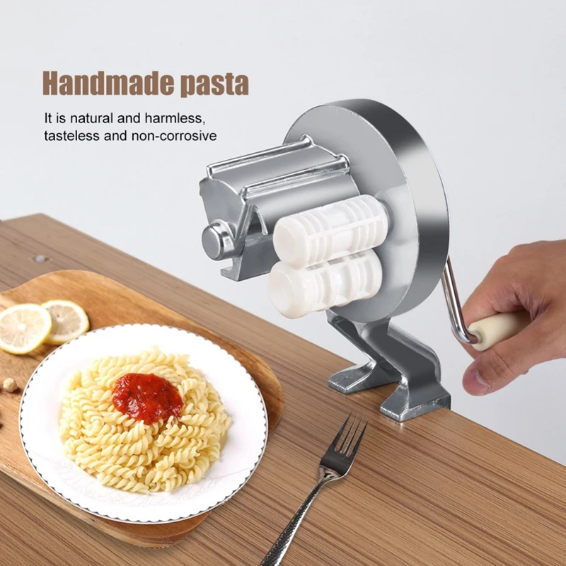 Handmade Spaghetti Pasta Maker Cutter Aluminum Alloy Fettuccine Noodle Press Making Machine | Дом и сад