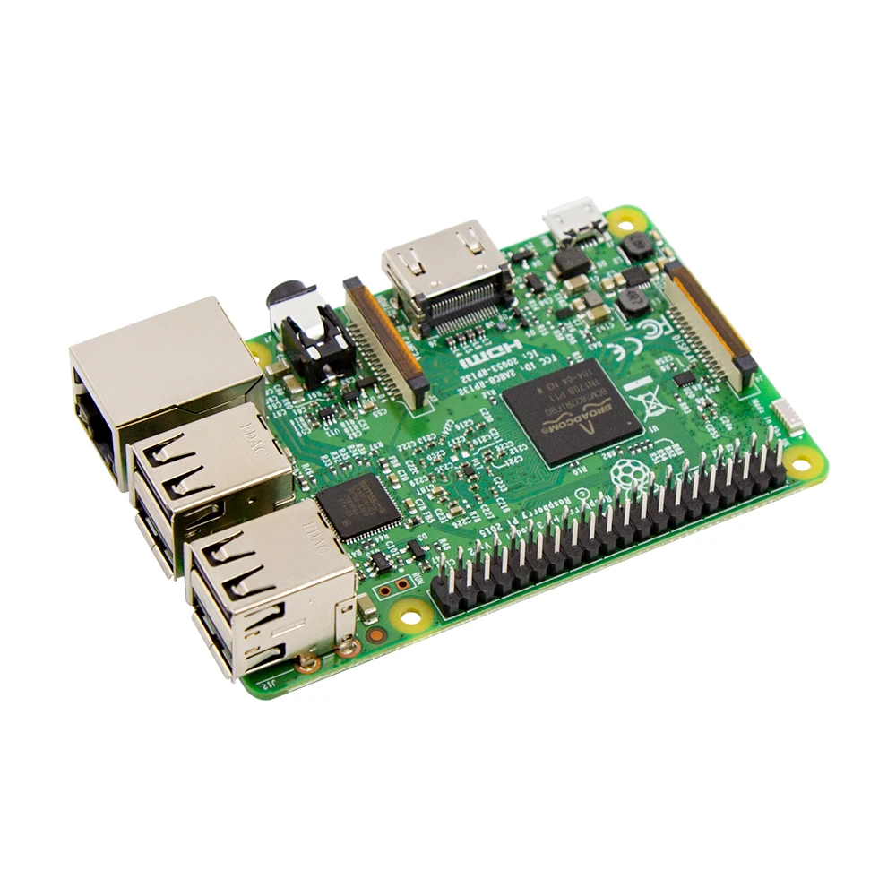 Raspberry Pi 3 Model B 1 Гб RAM Quad Core 2 ГГц 64 бит CPU WiFi и Bluetooth сделано в Великобритании|raspberry pi