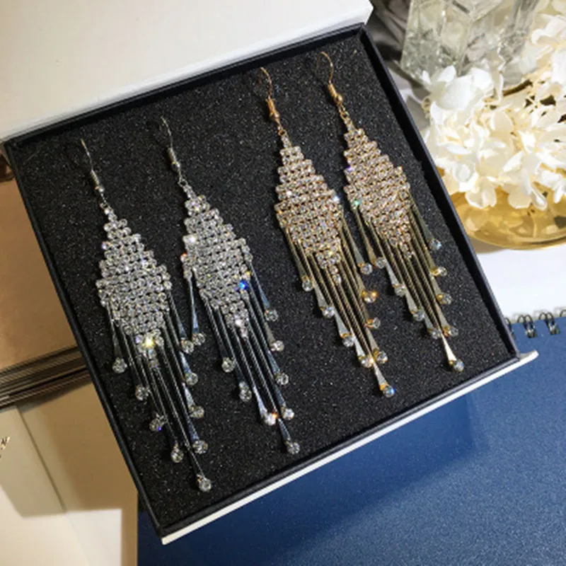 Серьги pendientes серьги для женщин украшение болтающееся золотые звезда Длинные