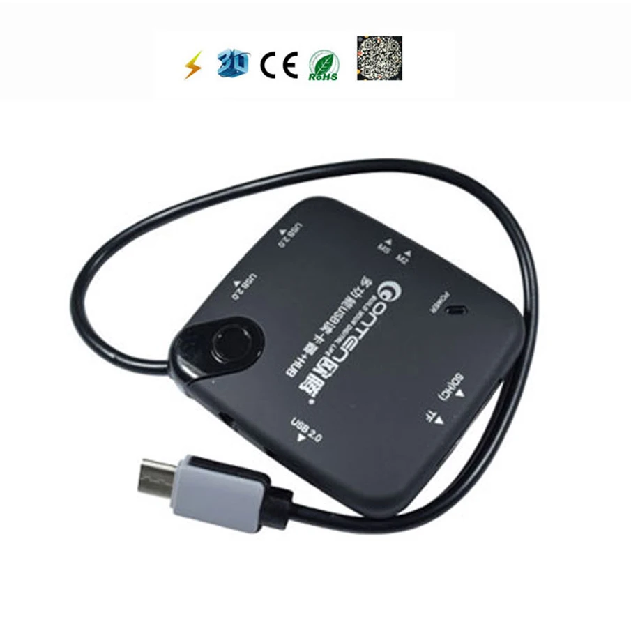 Новый USB 3. 0 Type C многопортовый концентратор TF Micro SD EXTREME MMC SDHC MS кардридер адаптер