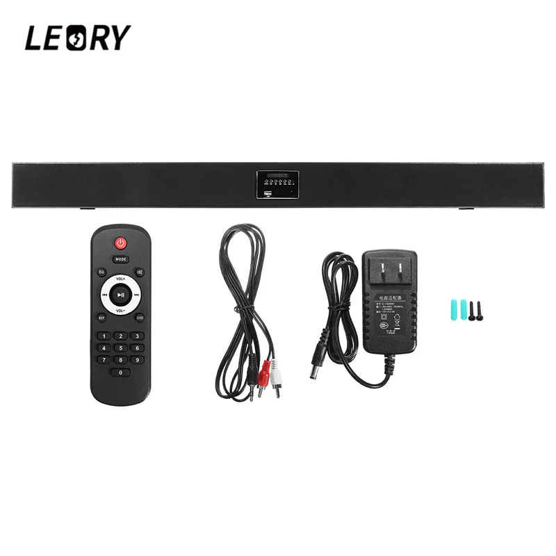 LEORY Bluetooth Саундбар Surround Stereo настенный Колонка для домашнего кинотеатра ТВ