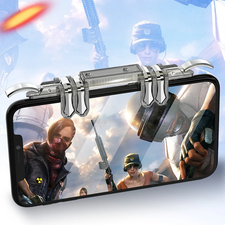 Триггеры для сотового телефона PUBG Shooter геймпад Free fire сотовый триггеры вызова на