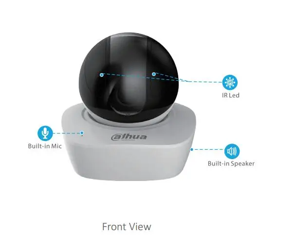 Оптовая продажа оригинальная деталь для замены с логотипом Wi Fi H.265 PT камера