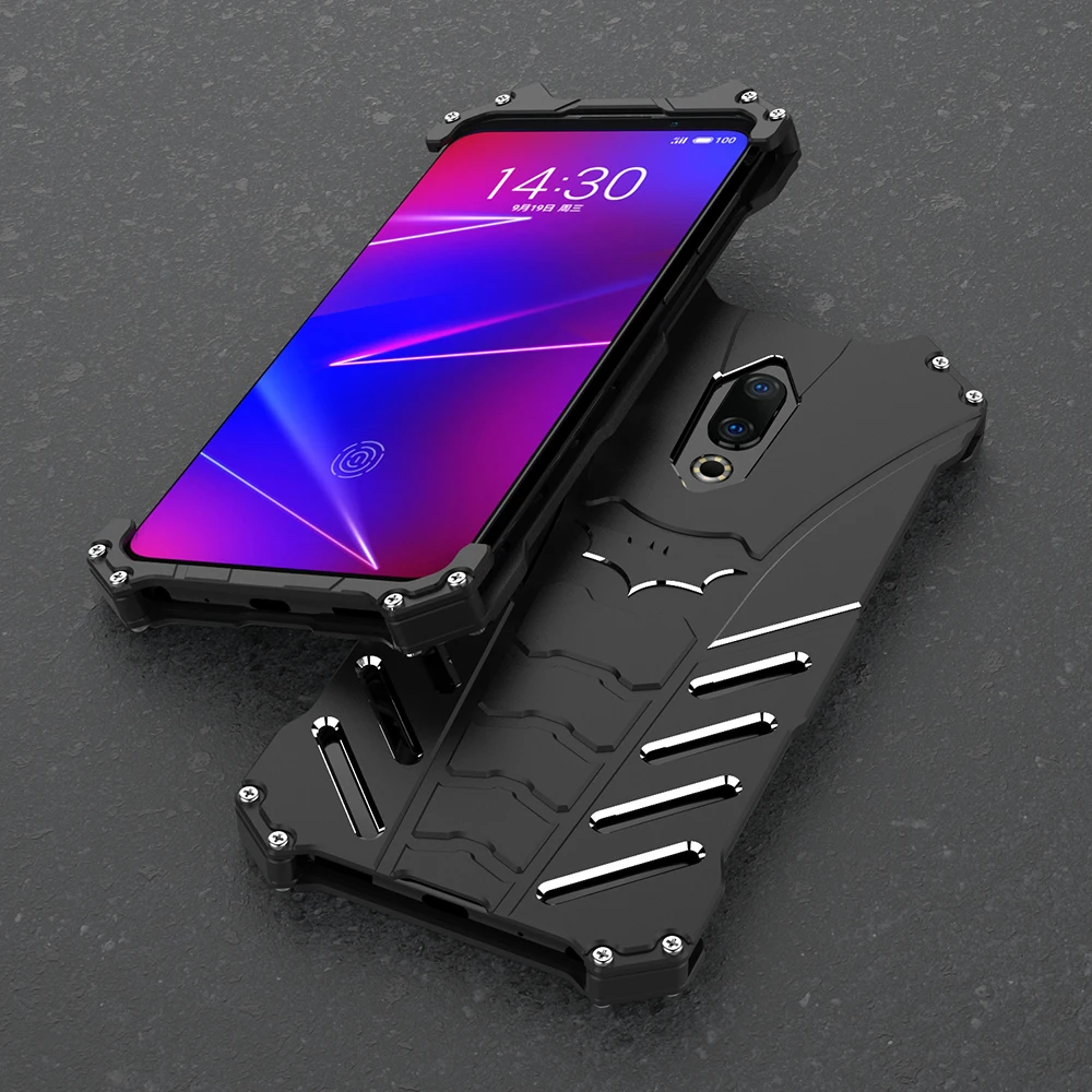 Противоударный металлический чехол для Meizu 16 16th Plus 16X16 S, Жесткий Чехол, алюминиевый корпус, двойная защита, для спорта на открытом воздухе+ ремни+ подставка