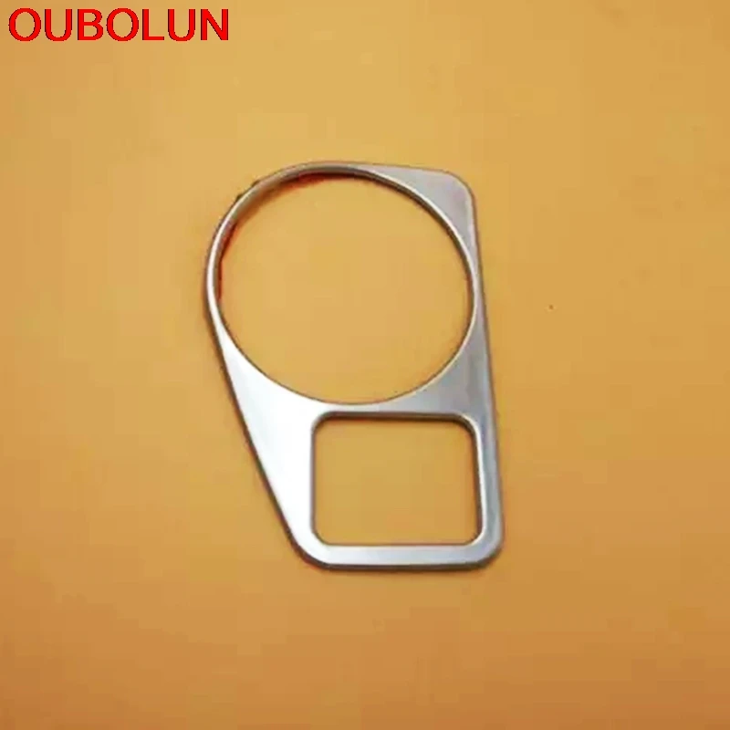 OUBOLUN Авто ABS хром для Volkswagen VW Golf 7 MK7 2013 2014 2015 Крышка контроллера переключателя фары