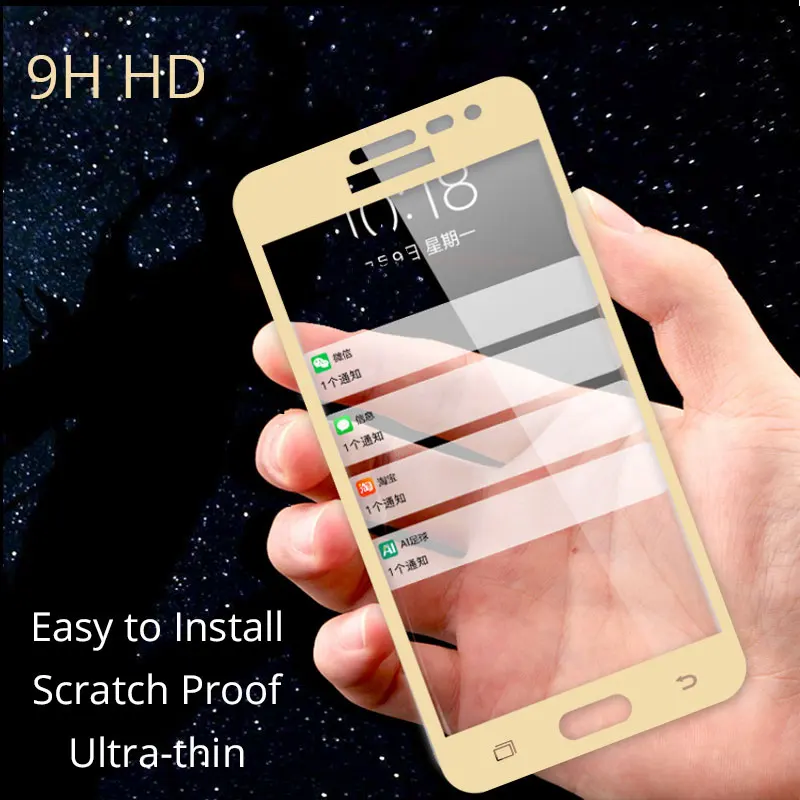 Защитная пленка для экрана телефона Samsung Galaxy J3 2016 J320 5 0 дюймов полное покрытие