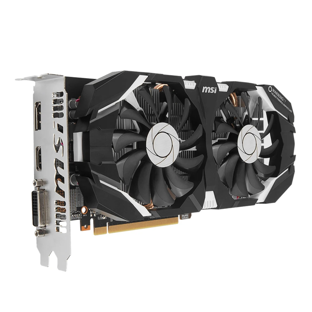 MSI видеокарта GEFORCE GTX1060 6GT OC видео Графика карты 6 г 192bit 8008 мГц 1544 мГц-1759 1280 единиц