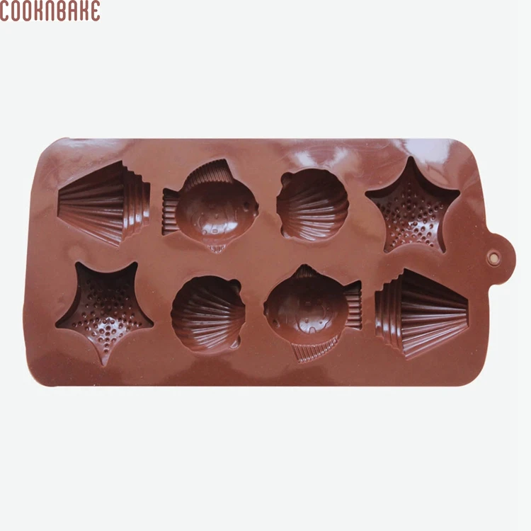 COOKNBAKE силиконовая форма для выпечки сделай сам морских ракушек рыбок тортов