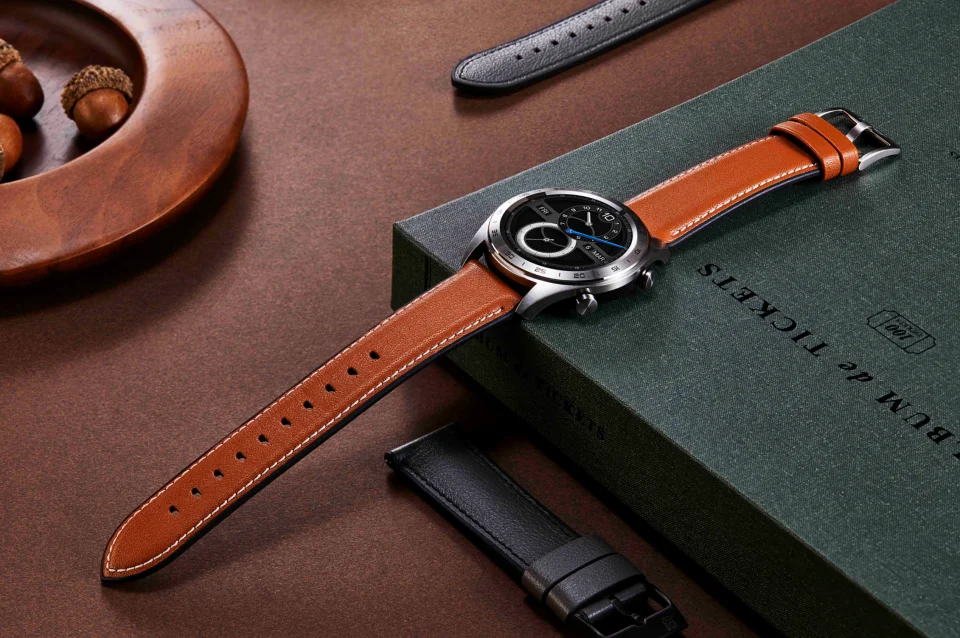 Новейший huawei honor watch magic smartwatch 1,2 дюймов AMOLED сенсорный экран heartrate мониторинг BT4.2 BLE gps 5ATM водонепроницаемый
