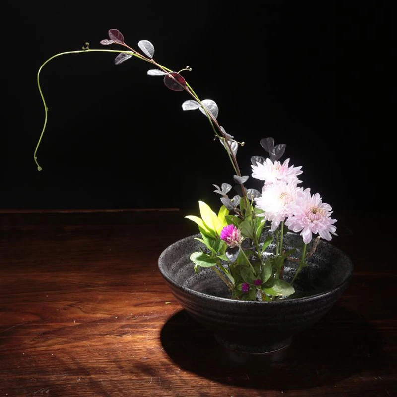 Винтажная ваза в японском стиле Ikebana креативный домашний декор настольный