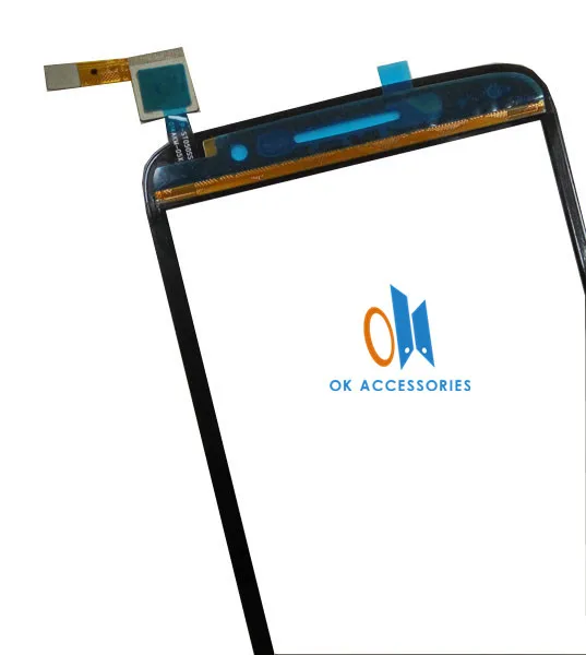 Черно белый цвет для Alcatel One Touch Pop 2 OT7044 7044 7044Y 7044A 7044X сенсорный экран дигитайзер с