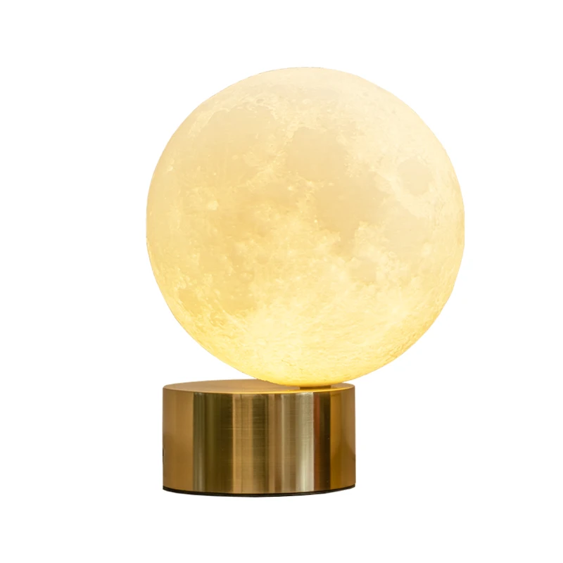 Новая современная креативная Настольная лампа с кольцом настосветильник