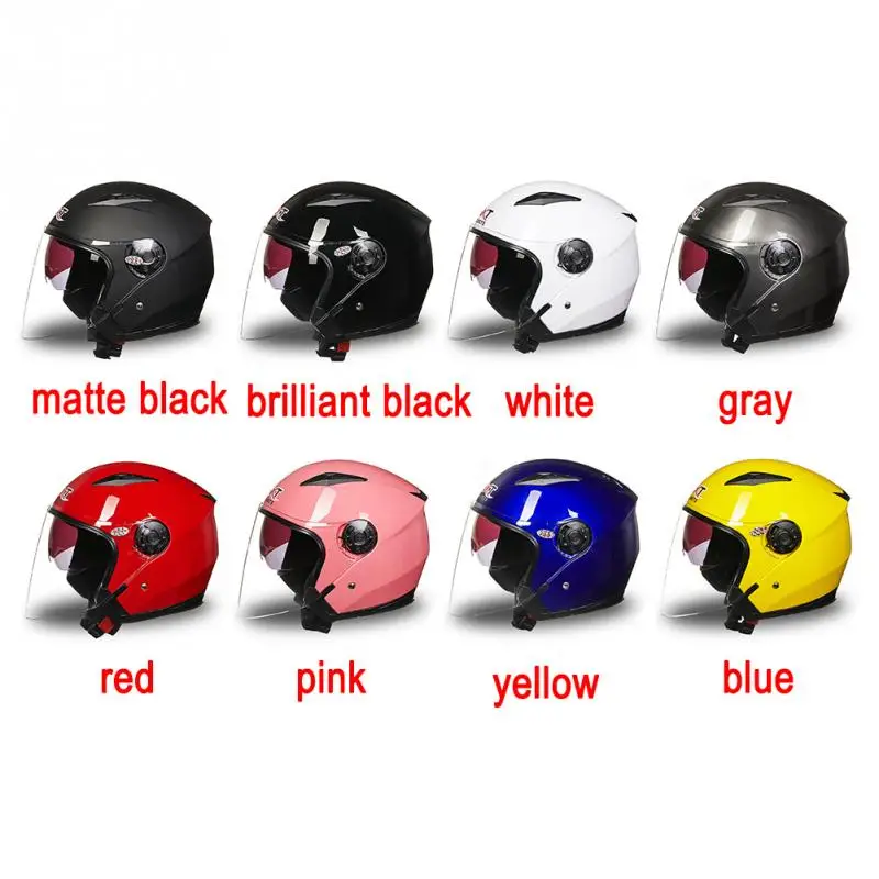 

Unisex Motorcycle Helmet Full Face Anti-UV Electrombile Motorbike Road Bike Pinlock Visor Double lens For 4 seasons