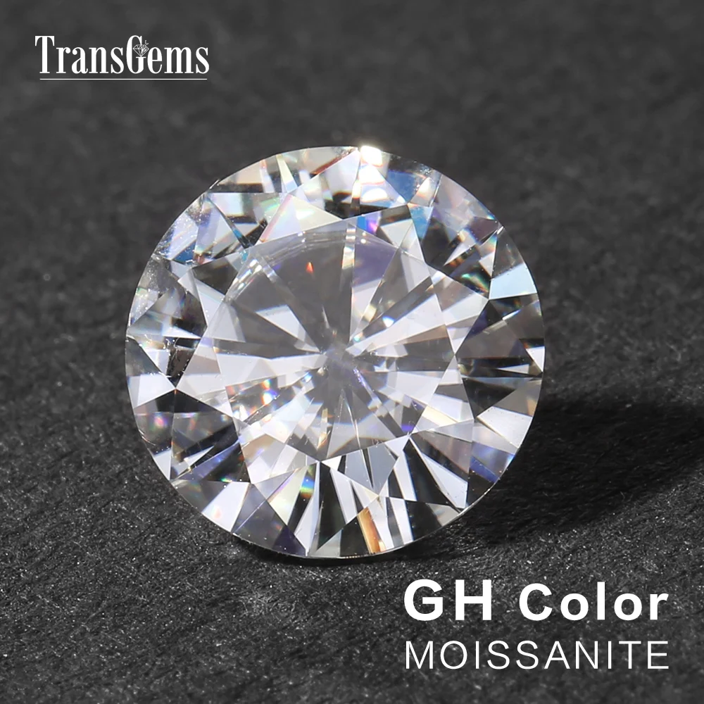 1 шт. 7 мм 2 карат цвет GH Moissanite|loose gemstones|gemstone loosegemstones diamond |