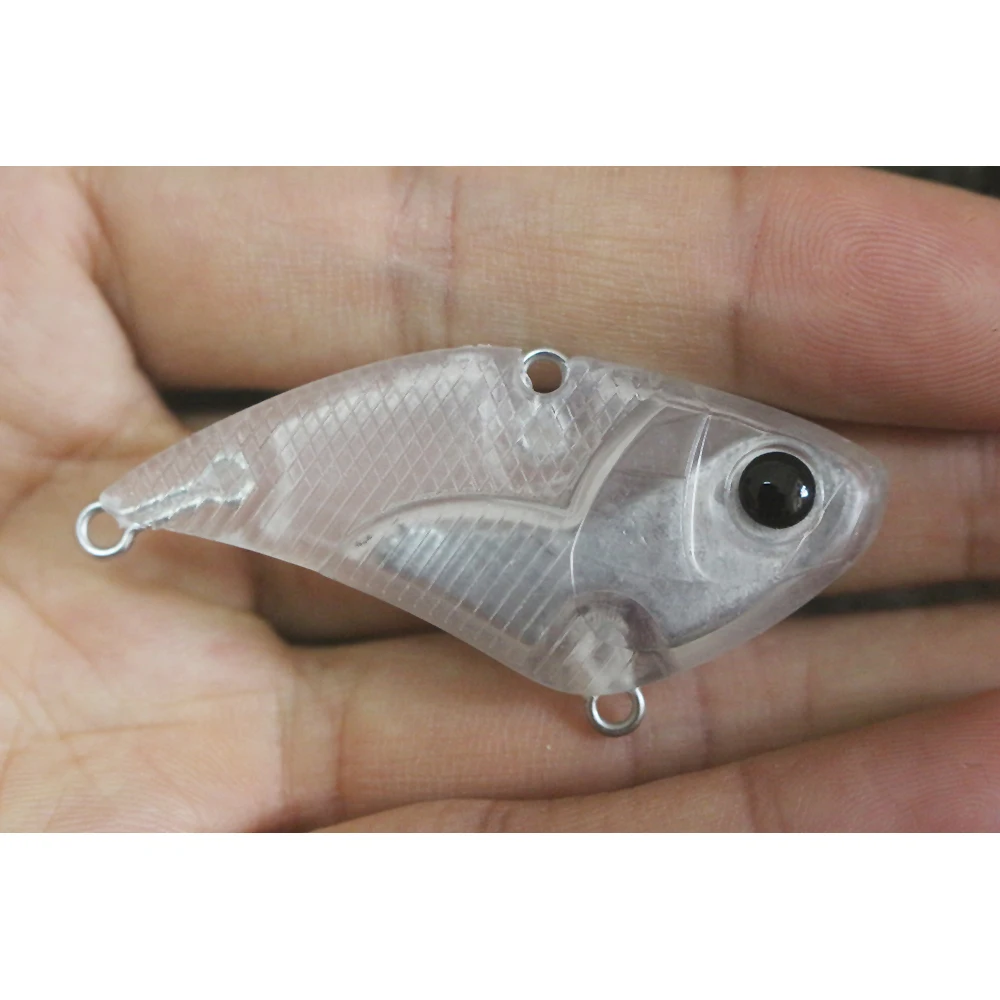 GYFISHING 15 шт. Неокрашенная Рыбалка Тонущая Lipless VIB ловушки жесткая приманка тело