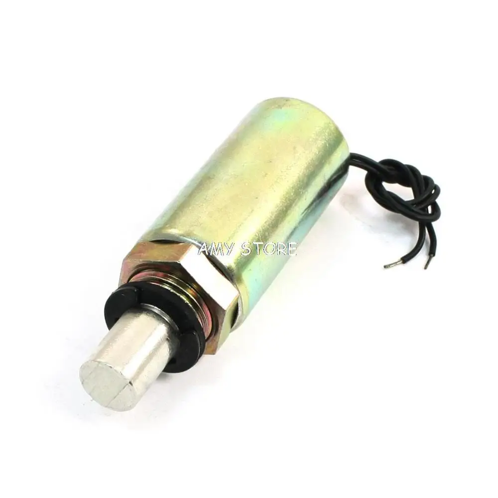 Электромагнит исполнительного механизма, 12 В постоянного тока, 5 мм, 1130 г, 10 мм, 450 г