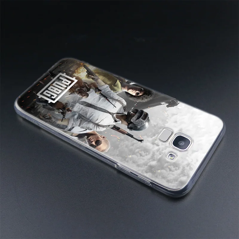 Горячий PUBG игровой прозрачный мягкий силиконовый чехол для Samsung Galaxy J2Pro J4 J6 J8 2018 J3