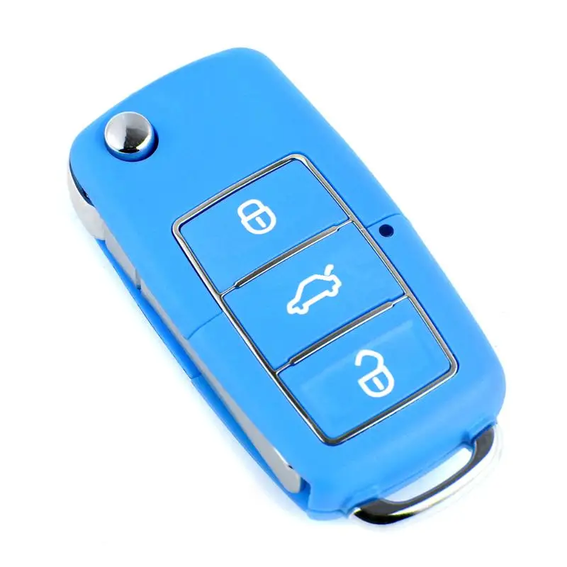 Чехол CARCHET для vw, 3 кнопки дистанционного ключа, чехол для VW Volkswagen Bora Beetle Golf Polo Passat для VW Bora