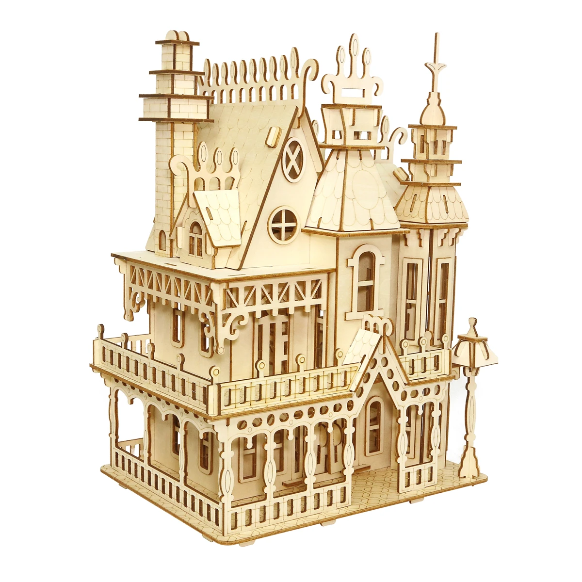 Лазерная резка новый набор сборки Сделай Сам обучающая игрушка 3D деревянная