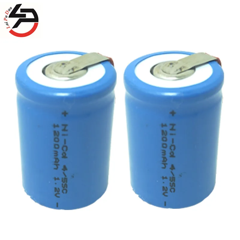 4/5SC батарея Перезаряжаемые Batteria ячейки 1 2 V 1200 мА/ч 4/5SubC батареи power bank Аккумулятор