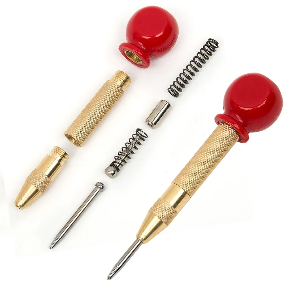 

Automatic Center Pin Punch 5 Inch Strike Spring Loaded Marking Hole Punch Drill Hole Tools Chisel
