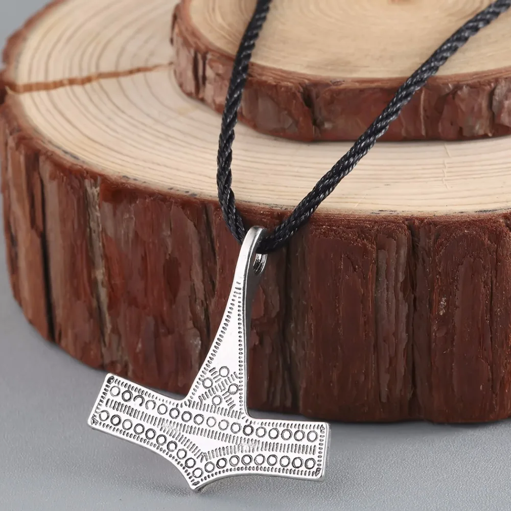 CHENGXUN Nordic Викинги амулет кулон Цепочки и ожерелья молотки Viking Норвегия Для мужчин