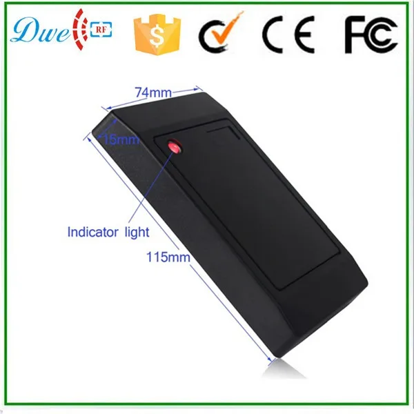 DWE CC RF 12V RFID считыватель 125 кГц RS232 для EM4102 карты Бесплатная доставка | Безопасность