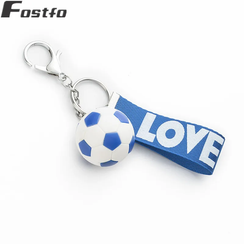 Цепочка для ключей мужчин и женщин нейлоновый брелок с надписью Soccer Love|Брелоки| |